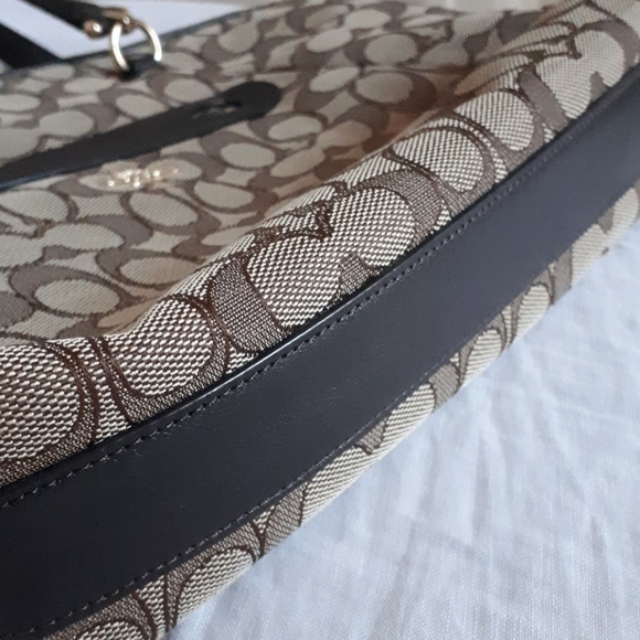 Coach Prairie Satchel In Signature Jacquard - Picture 10 of 10